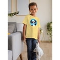 thumbnail image 2 of Panda Listening To Music T-Shirt Toddler -Image by Shutterstock,  4 Toddler, 2 of 4