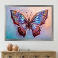 thumbnail image 3 of Designart 'Ancient Blue Butterfly II' Modern Framed Art Print, 3 of 4
