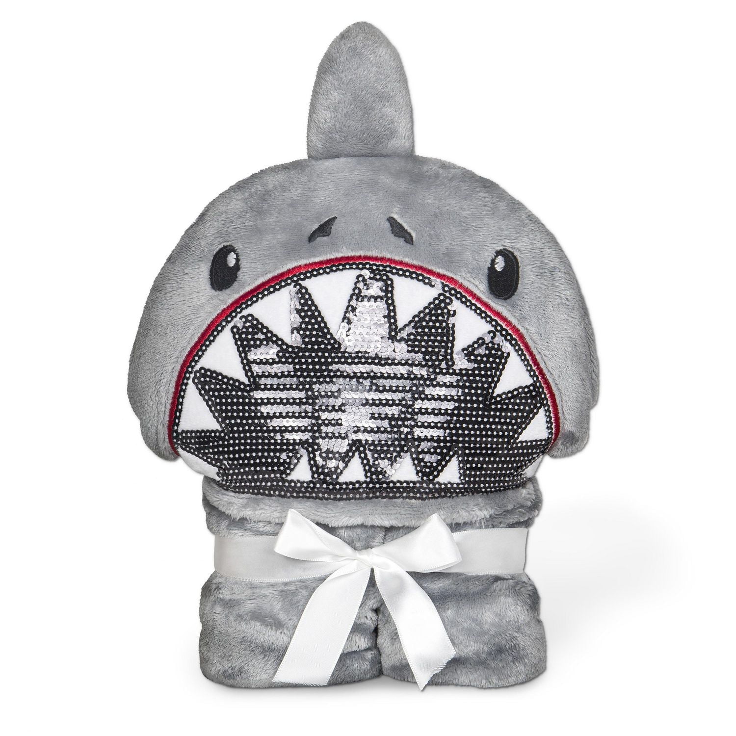 Kid's Hooded Throw, Shark, 30"x50"