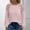 Pink, variant on JJHGVB Warm Sweaters for Women Baggy Sweater Tunics Tops for Women Knit Sweater for Women Sweater for Women Womens Sweaters Winter Womens Fall Sweaters Black L