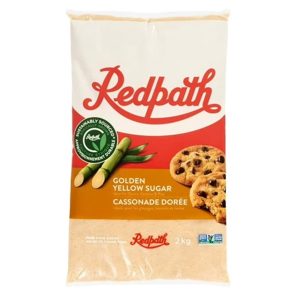 Redpath Sucre Jaune Doré 2 kg