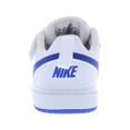 thumbnail image 3 of Nike Court Borough Low Recraft Infant/Toddler Shoes Size 7, Color: White/Hyper Royal, 3 of 3