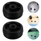 thumbnail image 1 of GOOHOCHY 6Ud Para De Fitness Con Plástico Resistente Y Rodamiento Universal Negro, 1 of 8