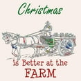 thumbnail image 2 of Phillip, Jamie 15x15 Black Modern Framed Museum Art Print Titled - Farm Christmas, 2 of 4