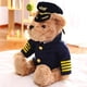 thumbnail image 2 of Lindo piloto de Peluche de capitán de avión de Juguete, Oso Uniforme, muñeco Suave de Juguete de Oso de Peluche, Regalo de cumpleaños para niños, 2 of 3