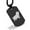 Black, variant on Stainless Steel Pig Good Luck Charm Dog Tag Pendant Necklace