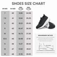 thumbnail image 4 of vibdiv Mens Shoes Non Slip Running Walking Shoes Lightweight Breathable Slip on Sock Shoes Workout Gym Shoes Black Size 7, 4 of 9