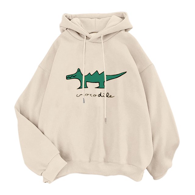 Gibobby Sudadera de Manga Larga Sudaderas con capucha para mujer, sudaderas de otoño para chica adolescente, ropa informal, sudaderas con capucha (Beige, M)