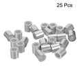 thumbnail image 2 of Unique Bargains 4.5mm 11/64-inch Cable Wire Rope Aluminum Sleeves Clip Crimping Loop 25pcs, 2 of 4