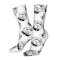 thumbnail image 5 of KLL Cool Dog Print Womens Crew Socks Athletic Middle Tube Long Socks Novelty Socks Gifts For Men, 5 of 7