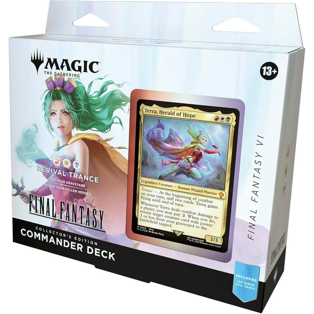 Magic: the Gathering Collector's Edition FINAL FANTASY VI Commander Deck - Revival Trance