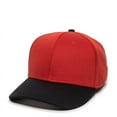 thumbnail image 4 of OC Sports AIR25 Flexible Fitting Cap - Red Black, 4 of 8