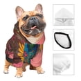 thumbnail image 3 of Balery Cowboy Boots With Flowers Sudadera con Capucha para Perros Pequeños – Ropa para Mascotas, Disfraz para Perros y Gatos, Ideal para Fiestas y Cosplay-XX-Large, 3 of 7