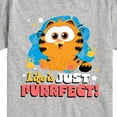 thumbnail image 3 of Garfield - Life Is Just Purrfect - Toddler & Youth Short Sleeve Graphic T-Shirt, 3 of 5