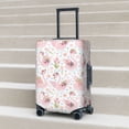 thumbnail image 6 of Pofeuu Swan And Flowers Print Luggage Suitcase Cover Protector Luggage Washable Covers Aesthetic for 18/24/28/32 inch Luggage（No luggage included）-Small, 6 of 7