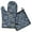 Pioneer Flower-3, variant on Pioneer Flower Kitchen Oven Mitt and Pot Holder Sets 2 Pcs for Baking, Cooking and Grilling, Heat Resistant Up To 392 °F