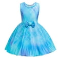 thumbnail image 1 of HAWEE Princess Costume Short Dress Up Mermaid Princess Birthday Party Cosplay Outfits for Girls, 1 of 7
