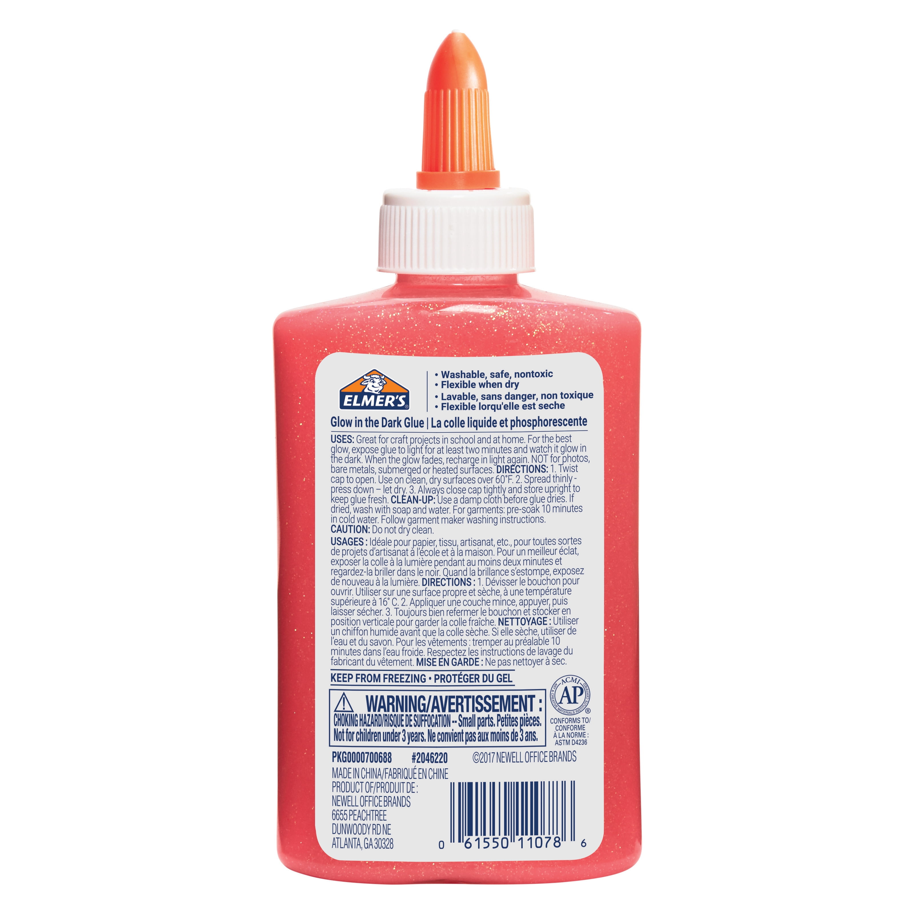 Elmer's Glow In The Dark Glue, 6 Pack