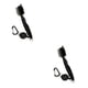 thumbnail image 3 of Cepillo para palos de golf Eigraketly de acero inoxidable Reemplazo ergonómico 2Conjunto Negro sin tapa, 3 of 6