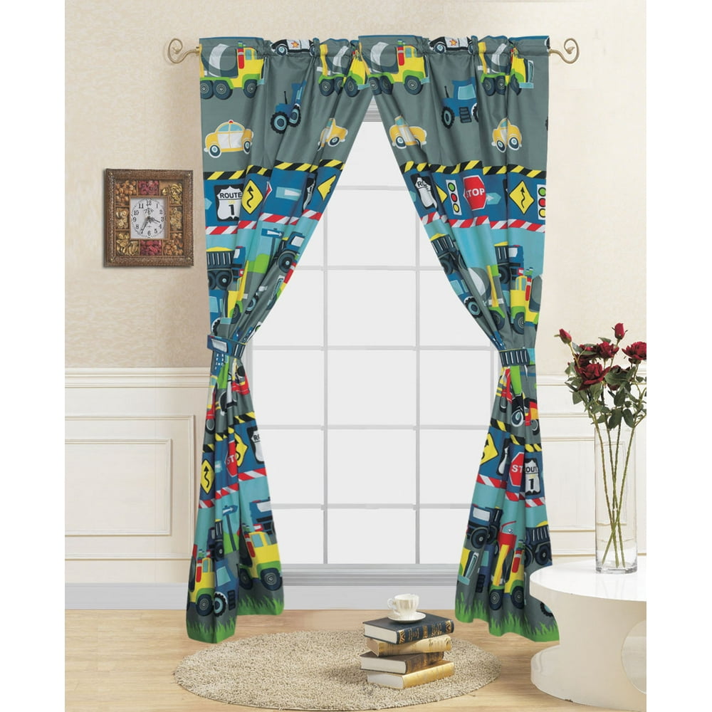 Golden Linens 4 Pcs Window Curtains Panels (2 Panels 38" X 84"(Each