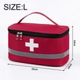 thumbnail image 2 of First Aid Bag Empty Travel Rescue Bag First Responder Storage Medicine Emergency Bag for Car Home Office Outdoor, 2 of 5