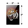 thumbnail image 3 of Fierce Tiger Rectangle Acrylic Fridge Refrigerator Magnet, 3 of 4