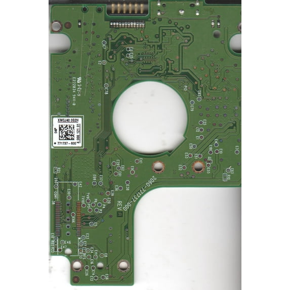 WD10TMVW-11ZSMS1, 771737-600 04P, REV A, WD USB 2.5 PCB
