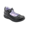 thumbnail image 1 of Zapato Escolar Charol Negro Bambino® Plantilla Arco Hebilla negro 17, 1 of 6