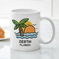 thumbnail image 5 of CafePress - Florida Destin Mugs - 11 oz Ceramic Mug - Novelty Coffee Tea Cup, 5 of 6