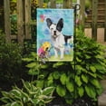 thumbnail image 2 of Black White French Bulldog Easter Garden Flag, 2 of 5