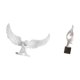 thumbnail image 5 of Escultura de ángel,Estatua de ángel para decoración del hogar,manualidades,color blanco,Estatua de arte abstracto,Estatua de arte abstracto Escultura de resina moderna,Colección creativa de, 5 of 8