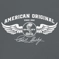 thumbnail image 3 of American Original Shelby Since 1962 V-Neck T-shirt Cobra Wings Classic Muscle Car GT500 Mustang Powered by Ford Tee, 3 of 7