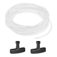 thumbnail image 1 of Cuerda de arranque de retroceso Uxcell 4.5mm 10m Cuerda de nylon con mangos Blanco, Negro, 1 of 1