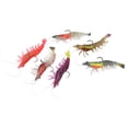 thumbnail image 4 of Cebos luminosos de pesca, cebo artificial de camarón suave, cebos falsos de camarón suave, cebo Artificial de camarón suave, funcionalidad inteligente, 4 of 12