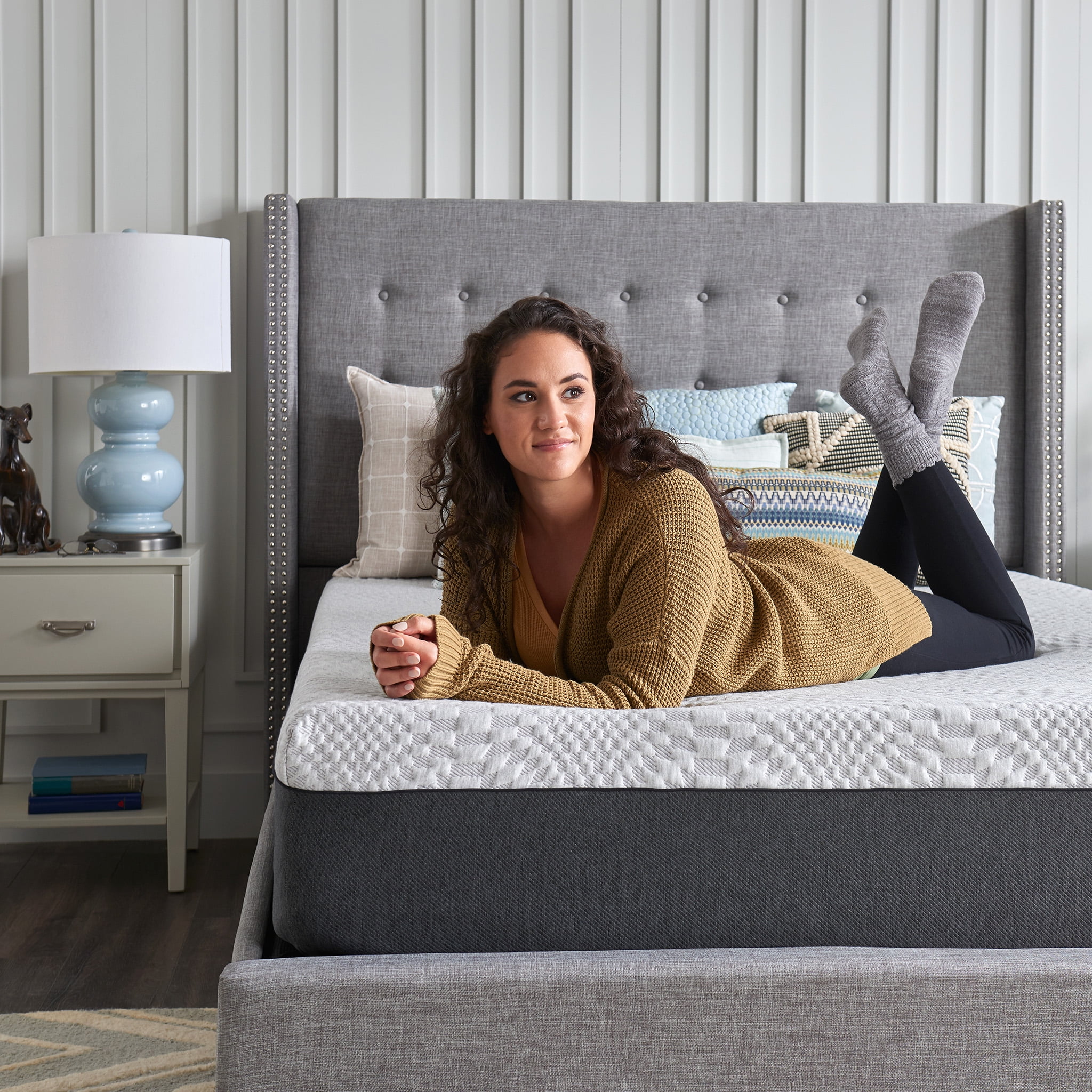 Sealy Essentials 12 Hybrid Mattress in a Box Queen Walmart