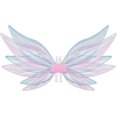 thumbnail image 1 of Lizxun Alas de Hada para niñas y Mujeres, Disfraz de Cosplay, Alas de Mariposa Blancas Brillantes, Disfraz de Halloween, Favor de Navidad, 1 of 4