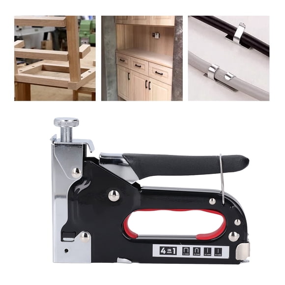 Stapler , 4 in 1 Heavy Duty Staple for Industrial Applications for U Type Nail I Type Nail