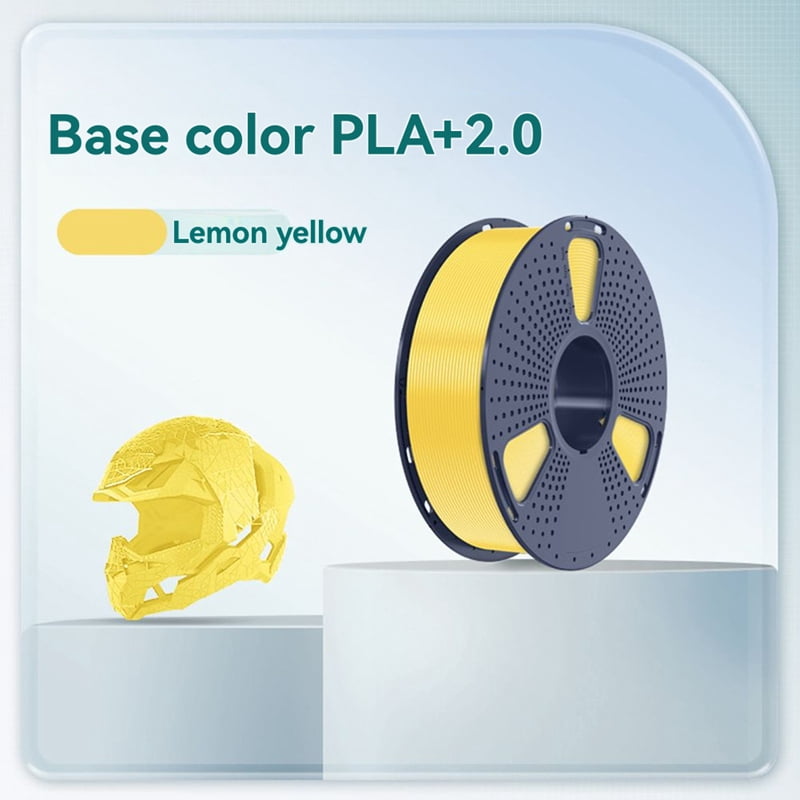 PLA+2.0 3D Filament 1.75mm 1KG Good Toughness Neatly Wound 3D PLA Printing Filaments for 3D Printing Materials B