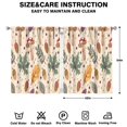 thumbnail image 2 of Mushroom Curtains-Blackout Curtains Bedroom Decor Living Room Darkening Grommet Window Drapes 2 Panels Set 42x54 inch, 2 of 2