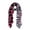 Fuchsia, variant on Elegant Leopard & Zebra Mixed Animal Print Scarf