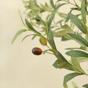 Nafresh 7FT Tall er Style Artificial Olive Tree, Realistic Faux Olive Plant for Indoor Décor