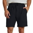 thumbnail image 5 of Pantalones cortos ligeros de running para hombre - Poliéster spandex transpirable, cintura elástica - Corte holgado para entrenamientos de verano, 5 of 5