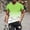 A_ Green, variant on Fashion YLSDY Mens Casual Ombre Athletic Shirts Big & Tall Short Sleeve Gradient Color Workout Graphic Tees T-Shirt Trendy Blouse Multicolor M