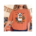 thumbnail image 3 of Cute Raccoon Trick or Trash Halloween T-Shirt, Funny Halloween Ghost Costume Tee, Spooky Holiday Shirt, Halloween Party Outfit, 3 of 10