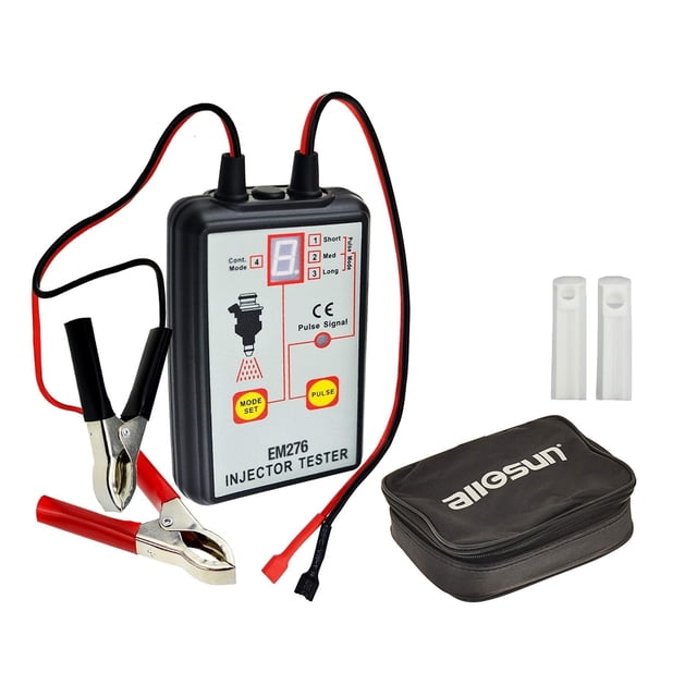 Set de herramientas de limpieza con adaptador y comprobador de inyectores de combustible