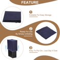 thumbnail image 4 of Uxcell 24" Desktop Host Dust Cover Protector Dustproof Cover Case Blue, 4 of 6