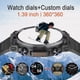 thumbnail image 3 of K56pro Smart Watch Men Women Wristwatches Smartwatch Electronic Clock Fitness, 3 of 5