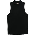 thumbnail image 1 of Aeropostale - Camiseta sin mangas acanalada para mujer, color negro, extragrande, 1 of 1