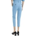 thumbnail image 2 of Theory womens  Treeca Wool-Blend Suiting Pant, 8, Blue, 2 of 3