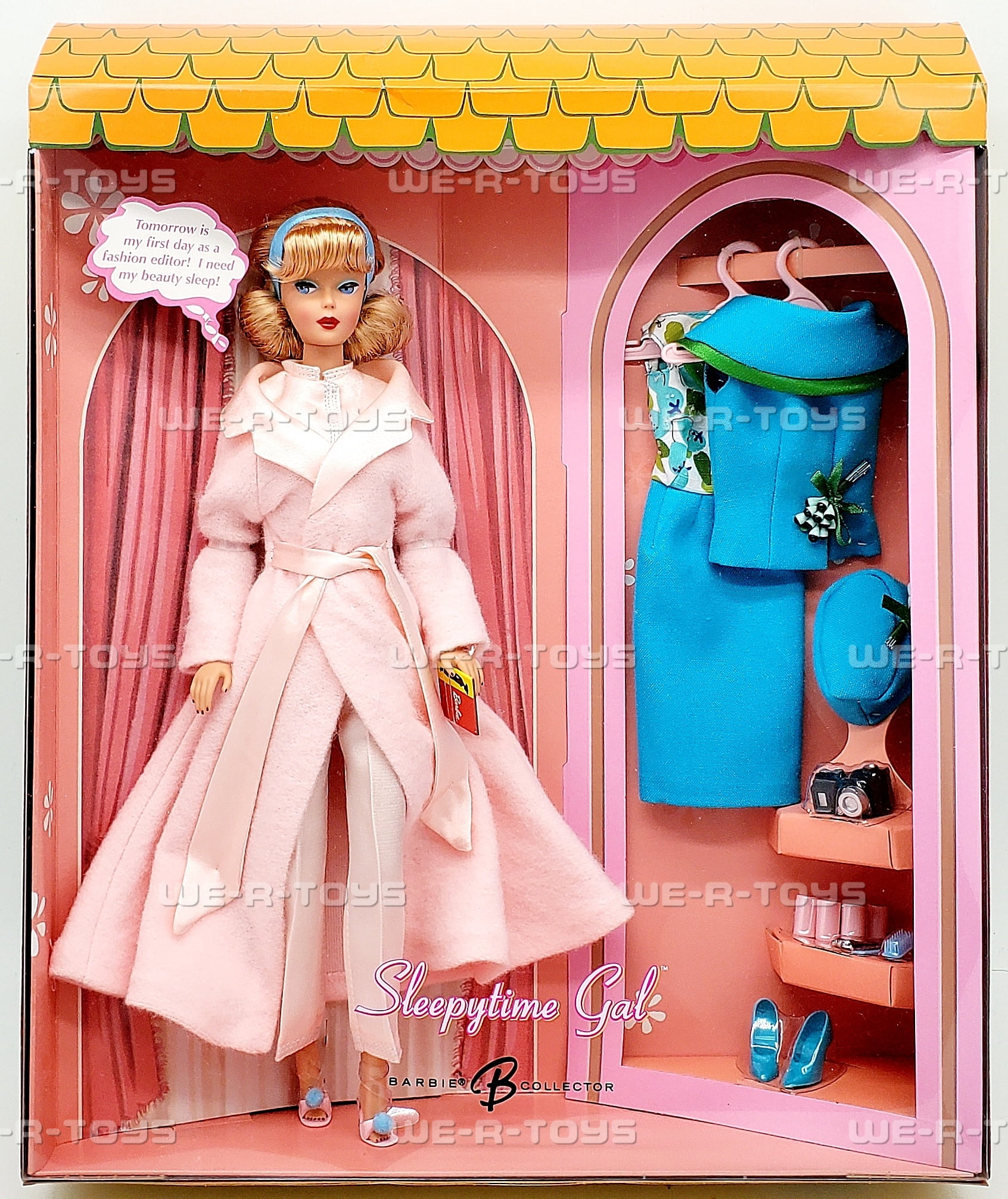 5900体以下＊Sleepytime Gal Barbieスリーピータイムギャル Sleepytime Gal Barbie Doll 2006 Reproduction Gold Label Mattel